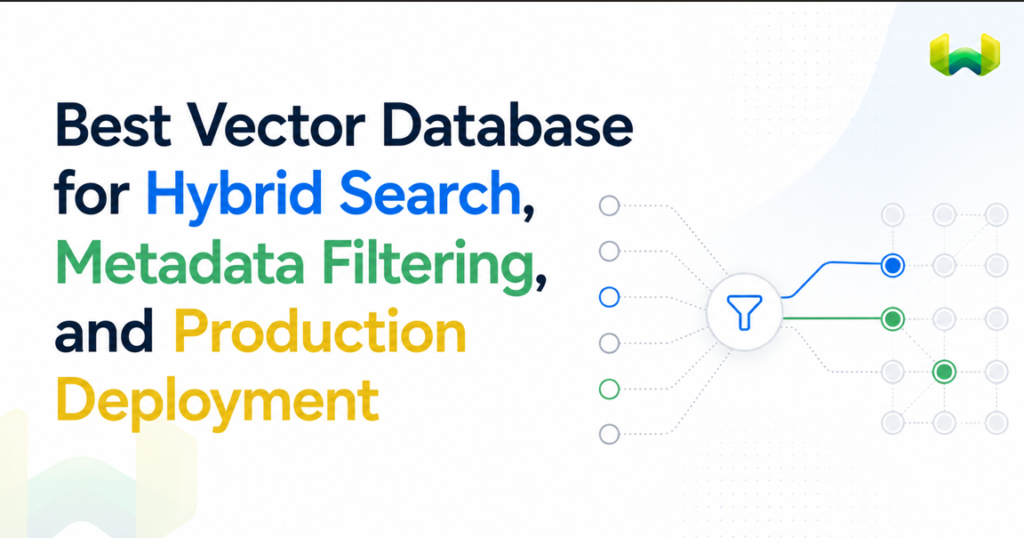 Best Vector Database for Hybrid Search, Metadata Filtering, and Production Deployment