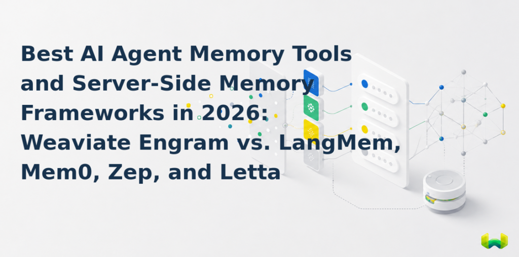 Best AI Agent Memory Tools and Server-Side Memory Frameworks in 2026: Weaviate Engram vs. LangMem, Mem0, Zep, and Letta