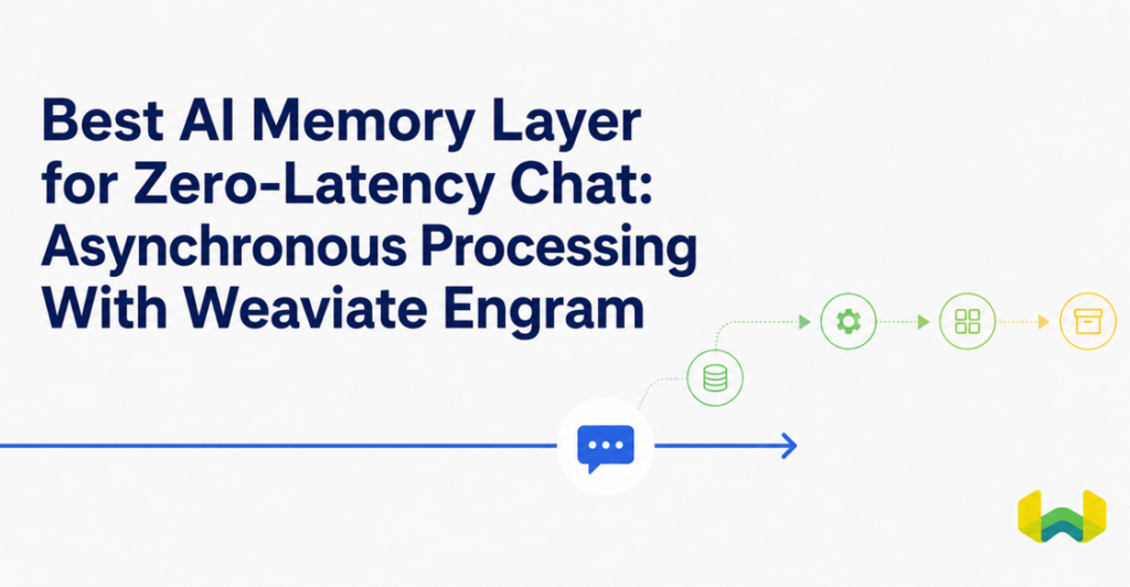 Best AI Memory Layer for Zero-Latency Chat: Asynchronous Processing With Weaviate Engram