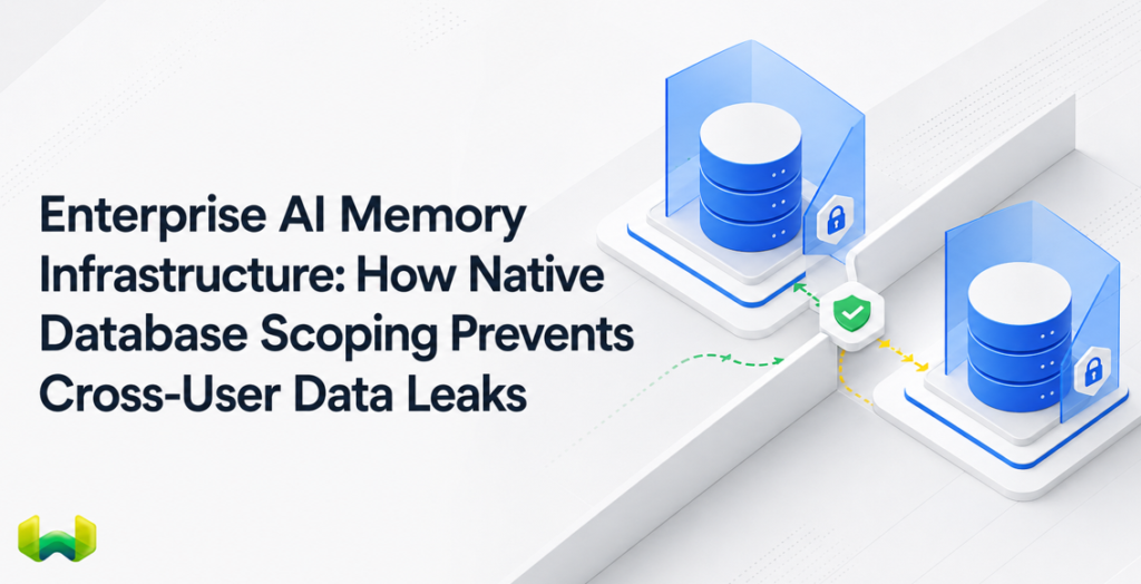 Enterprise AI Memory Infrastructure: How Native Database Scoping Prevents Cross-User Data Leaks