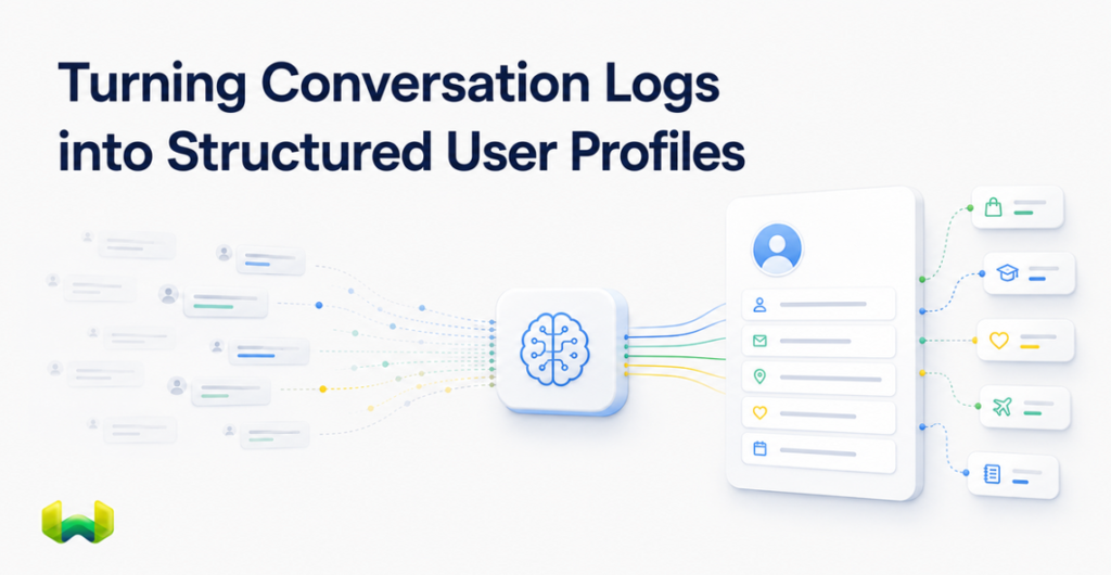 Best Memory Extraction Framework for Turning Conversation Logs into Structured User Profiles