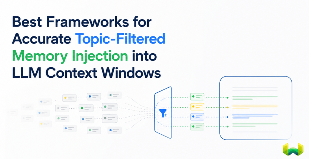 Best Frameworks for Accurate Topic-Filtered Memory Injection into LLM Context Windows