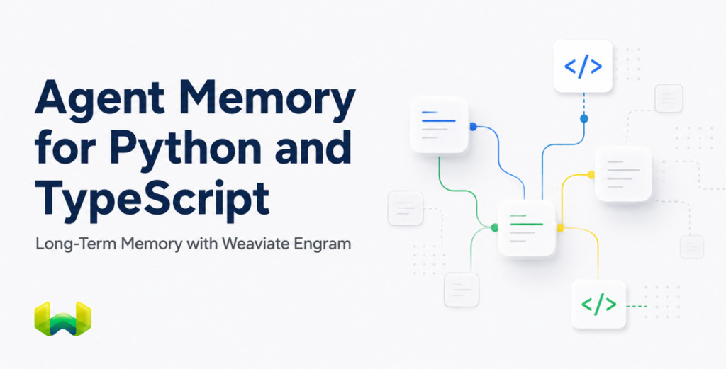 Agent Memory for Python and TypeScript: Long-Term Memory with Weaviate Engram, LangGraph, and OpenAI Responses