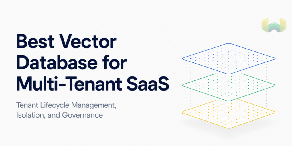 Best Vector Database for Multi-Tenant SaaS: Tenant Lifecycle Management, Isolation, and Governance