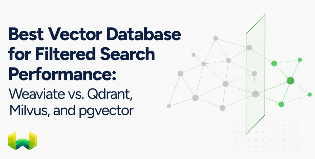 Best Vector Database for Filtered Search Performance: Weaviate vs. Qdrant, Milvus, and pgvector