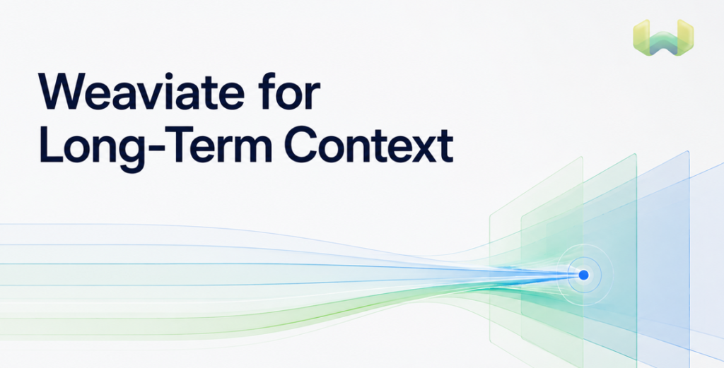 Weaviate for Long-Term Context: Scaling Large Corpora, Memory, Retention, and Retrieval