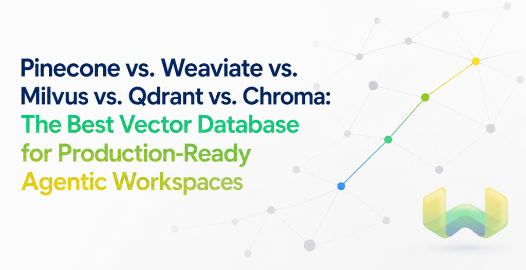 Pinecone vs. Weaviate vs. Milvus vs. Qdrant vs. Chroma: The Best Vector Database for Production-Ready Agentic Workspaces