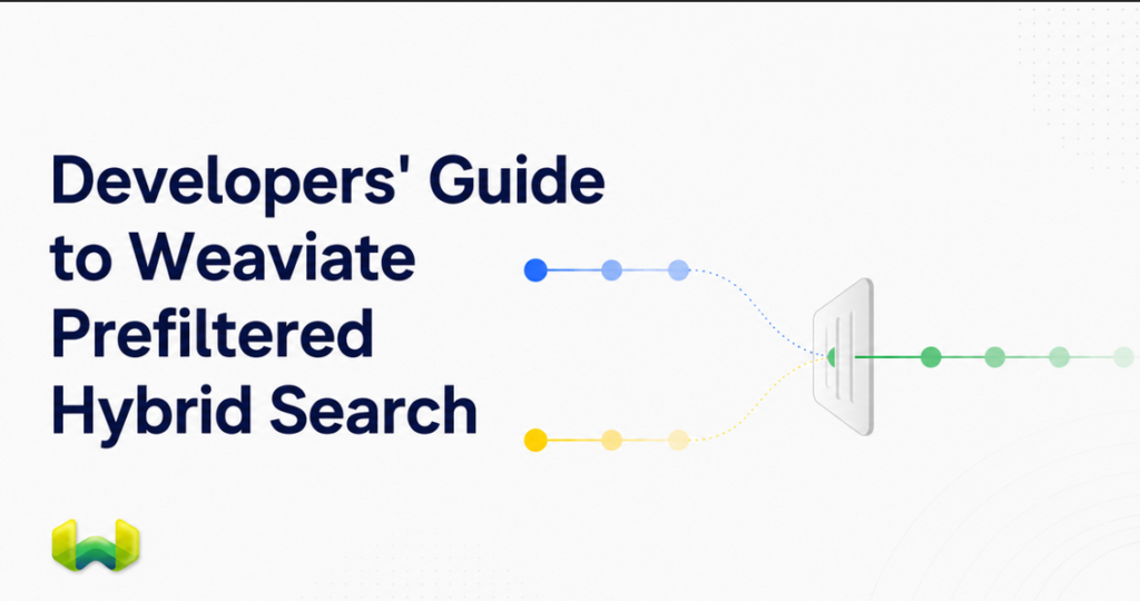 Developers' Guide to Weaviate Prefiltered Hybrid Search: Native Fusion, Predictable Latency, and Flexible Control